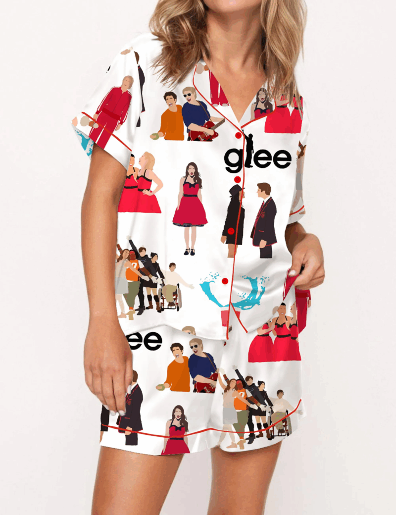 Musical TV Show Silk Satin Pajama Set For Women