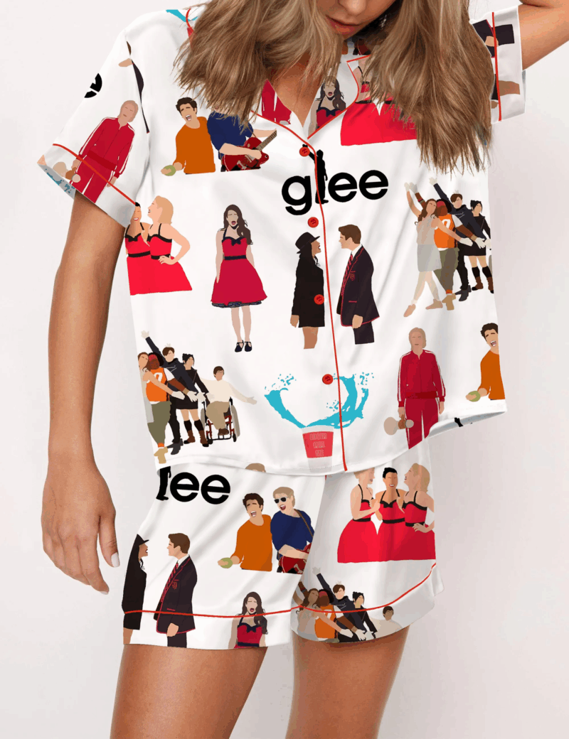 Musical TV Show Silk Satin Pajama Set For Women