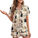 Pride Girls Silky Satin Pajama Set For Women