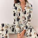Pride Girls Silky Satin Pajama Set For Women