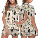 Pride Girls Silky Satin Pajama Set For Women