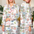 San Francisco Satin Pajamas Set For Women