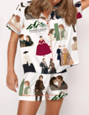 TV Series Silky Satin Pajama Set For Women