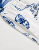 Trendy Western Coastal Cowgirl Silk Satin Pajama Set For Women