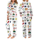 Very Lebanese Satin Pajama Set For Women