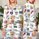 Very Lebanese Satin Pajama Set For Women