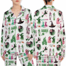 Wicked Musical Movie Satin Pajama Set For Women