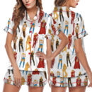 Favorite Singer Satin Pajamas Set For Women