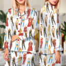 Favorite Singer Satin Pajamas Set For Women