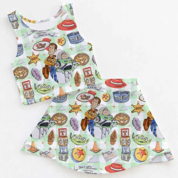Toy Story Matching Dress Set, Woody Buzz Mommy And Me Disneyland Outfit