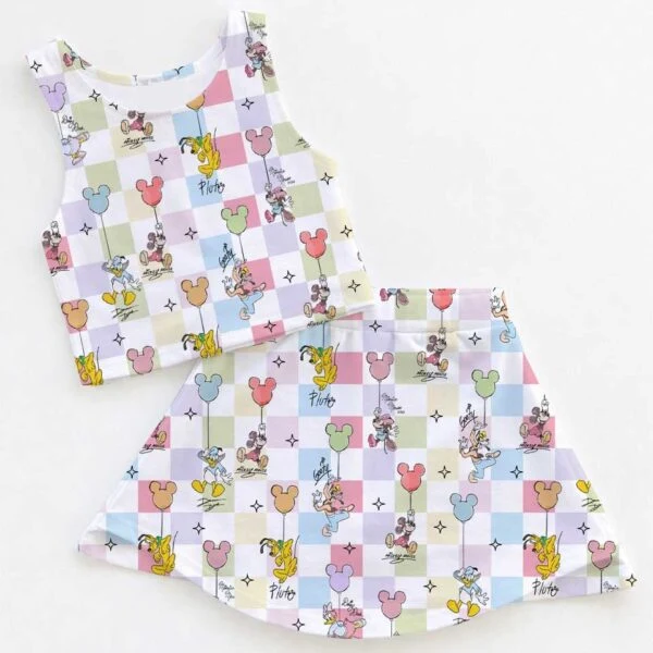 Mickey & Friends Signature Dress Set, Disney Family Vacation Matching Outfit