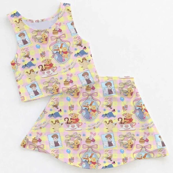 Winnie The Pooh Dress Set, Pooh And Friends Family Vacation Outfit