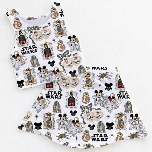 Mickey Jedi & Friends Dress Set, Star Wars Disney Vacation Outfit