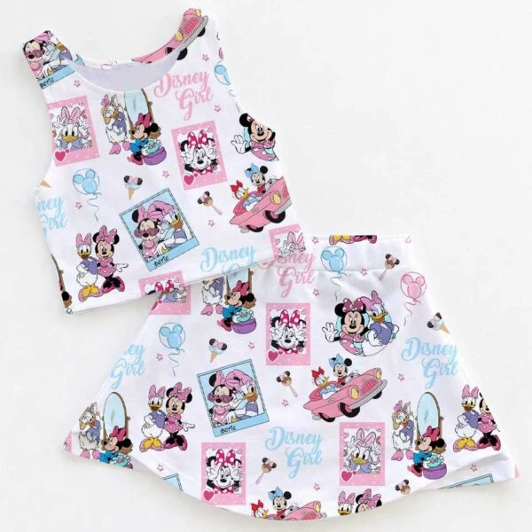 Minnie & Daisy Dress Set, Girls Just Wanna Have Fun Vacation Outfit