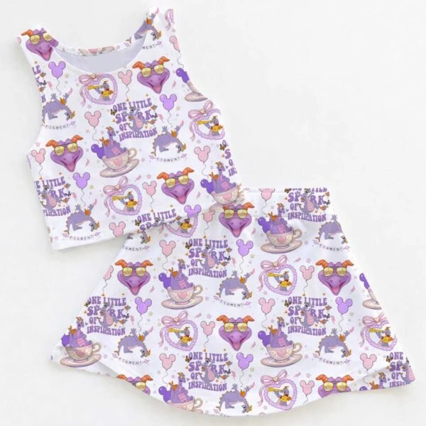 Figment Disney Dragon Dress Set, Journey Into Imagination Vacation Outfit