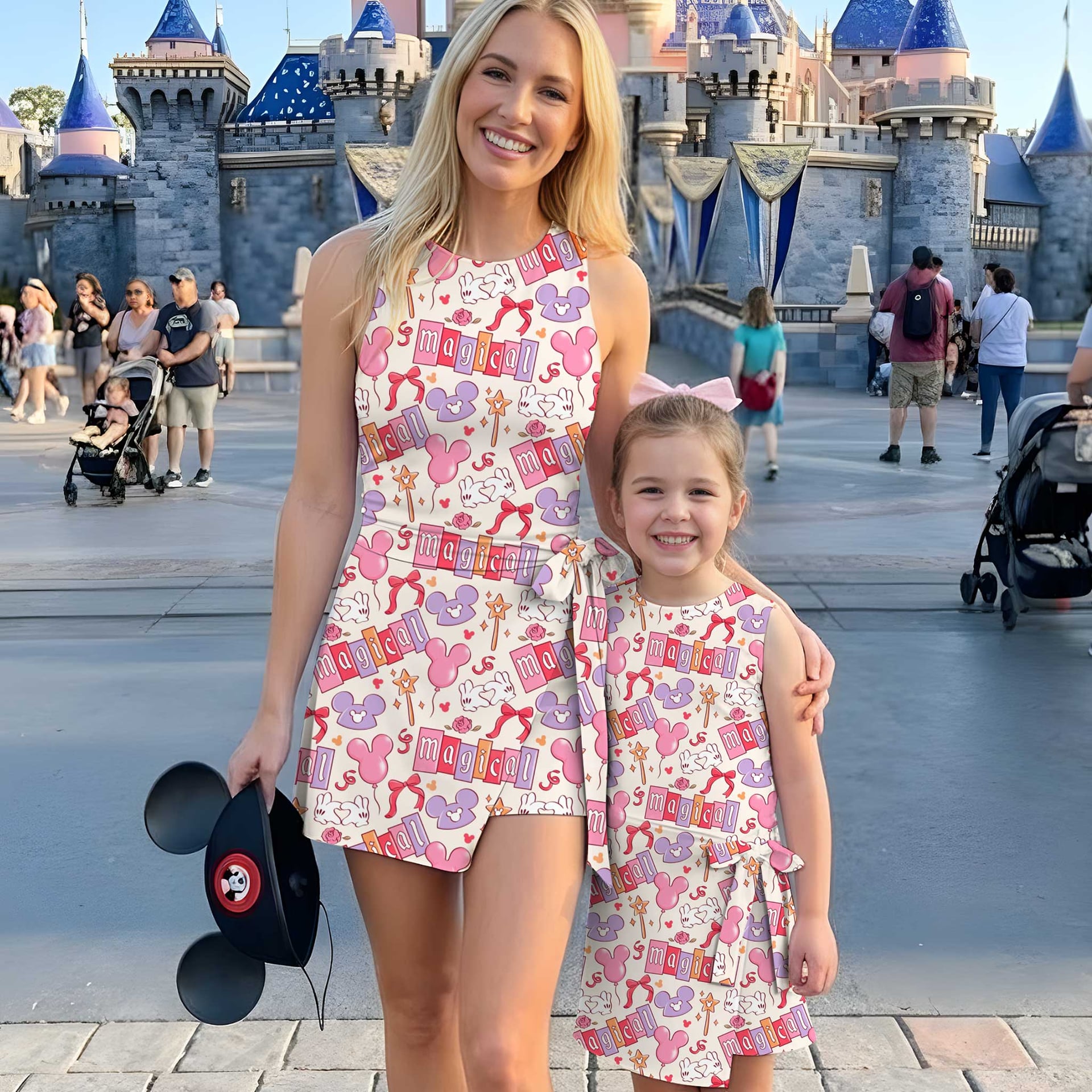 Girls Disney Magical Tennis Dress Skirt, Family Matching Outfit