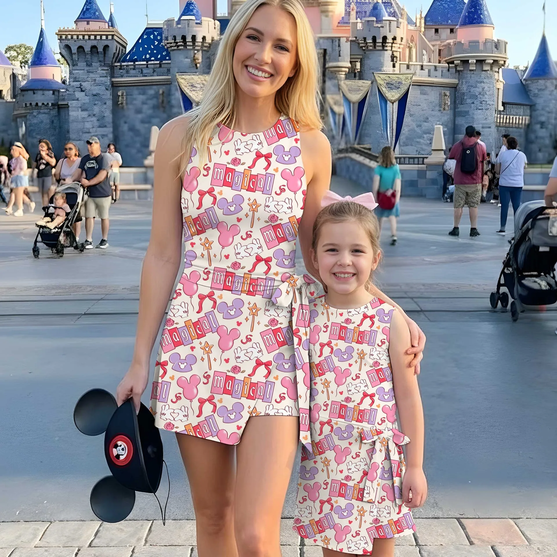 Girls Disney Magical Tennis Dress Skirt, Family Matching Outfit