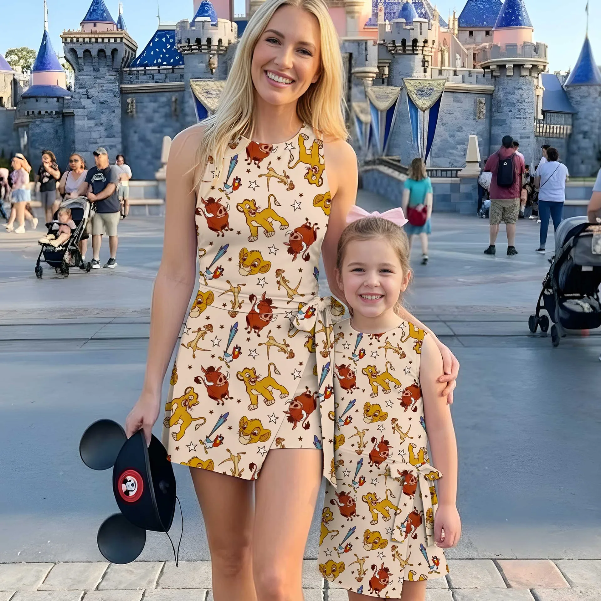 Girls Simba Friends Tennis Dress Skirt, Family Matching Disney Outfit