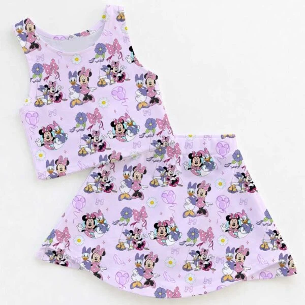 Minnie & Daisy Dress Set, Girls Just Wanna Have Fun Vacation Outfit