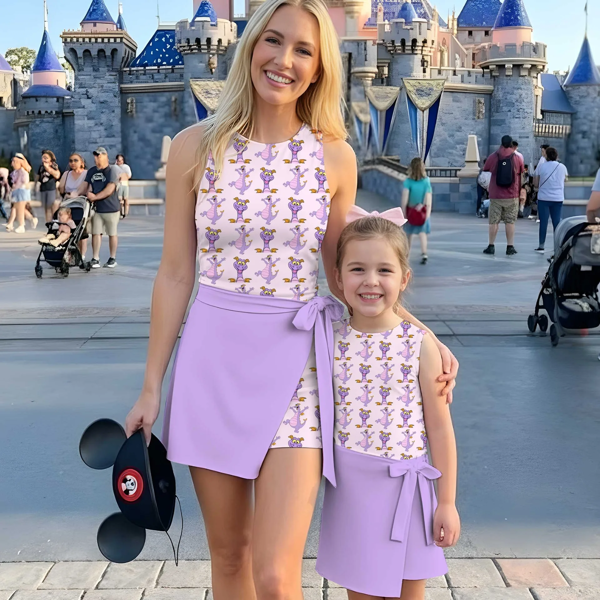 Girls Figment Tennis Dress Skirt, Family Matching Disney Outfit