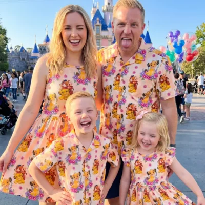 Disney Lion King Hawaiian And Dress Shirt, Family Matching Safari Outfit