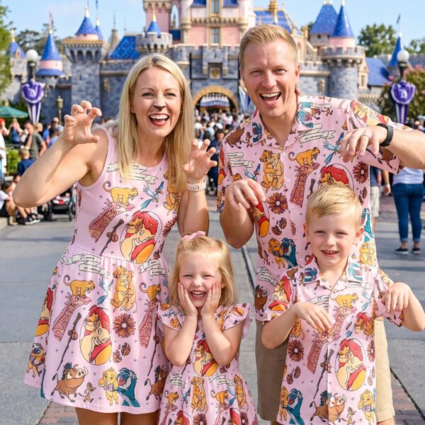 Lion King Matching Family Set, Disney Family Vacation Outfit, Disneyland Trip Clothes