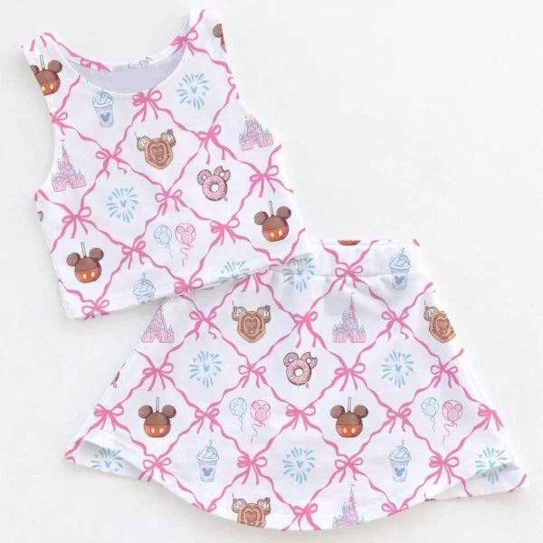 Disney Parks Matching Mom and Me Dress Set, Family Vacation Theme Park Outfit
