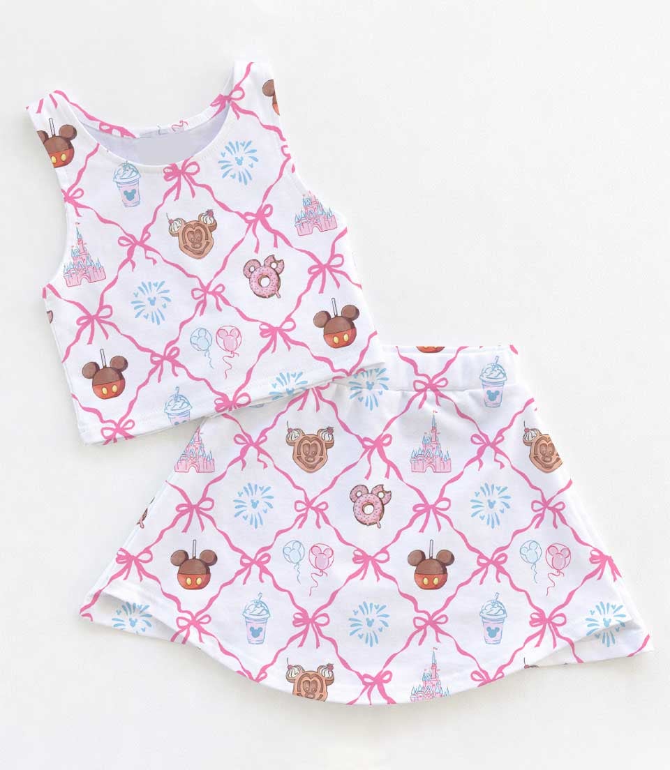 Disney Parks Matching Mom and Me Dress Set, Family Vacation Theme Park Outfit