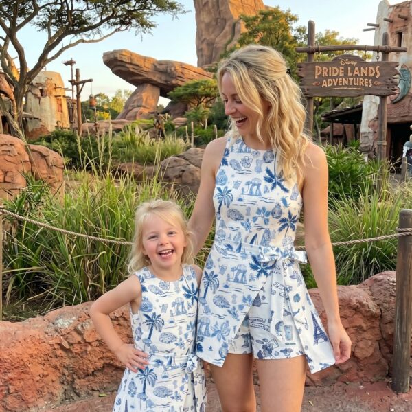 Travel Toile Tennis Dress Skirt, Disney Park Vacation Outfit