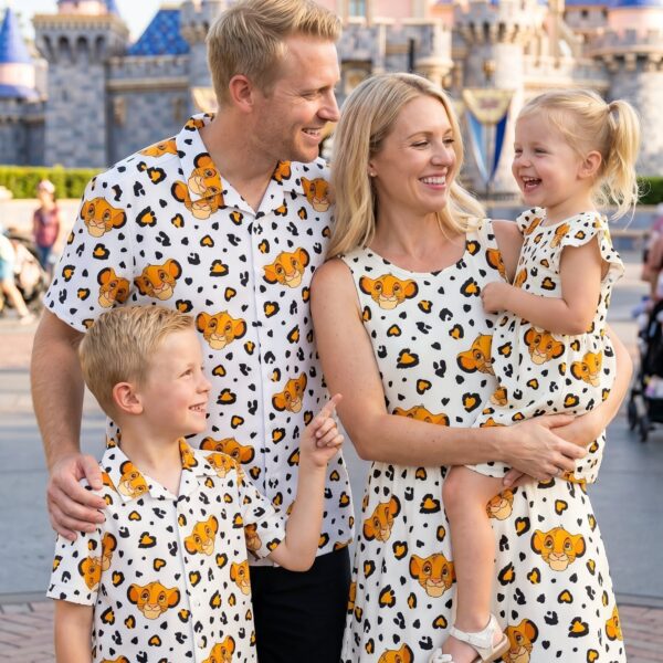 Lion King Matching Family Set, Disney Family Vacation Outfit, Disneyland Trip Clothes