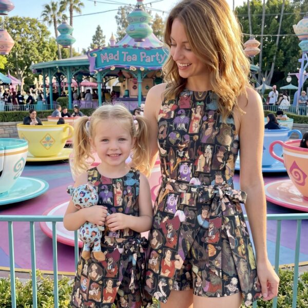 Disney Villains Tennis Dress Skirt, Disney Park Vacation Outfit, Disney Villains Skort Dress