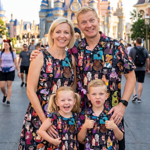 Disney Villains Matching Family Set, Disney Family Vacation Outfit, Disneyland Trip Clothes