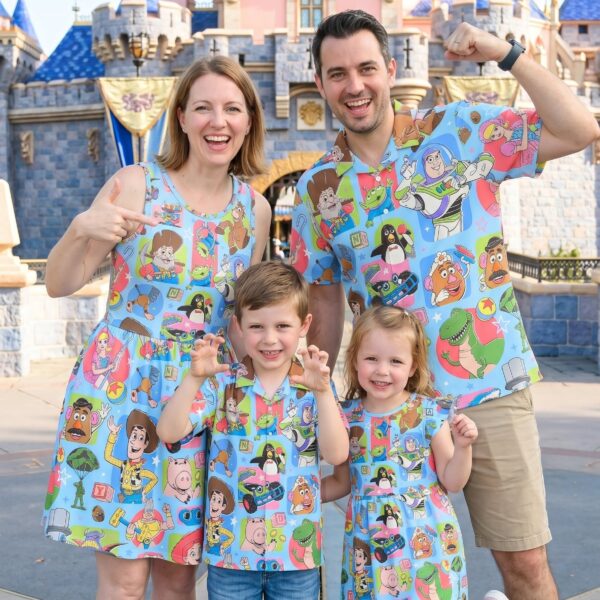 Toy Story Matching Family Set, Disney Family Vacation Outfit, Disneyland Trip Clothes