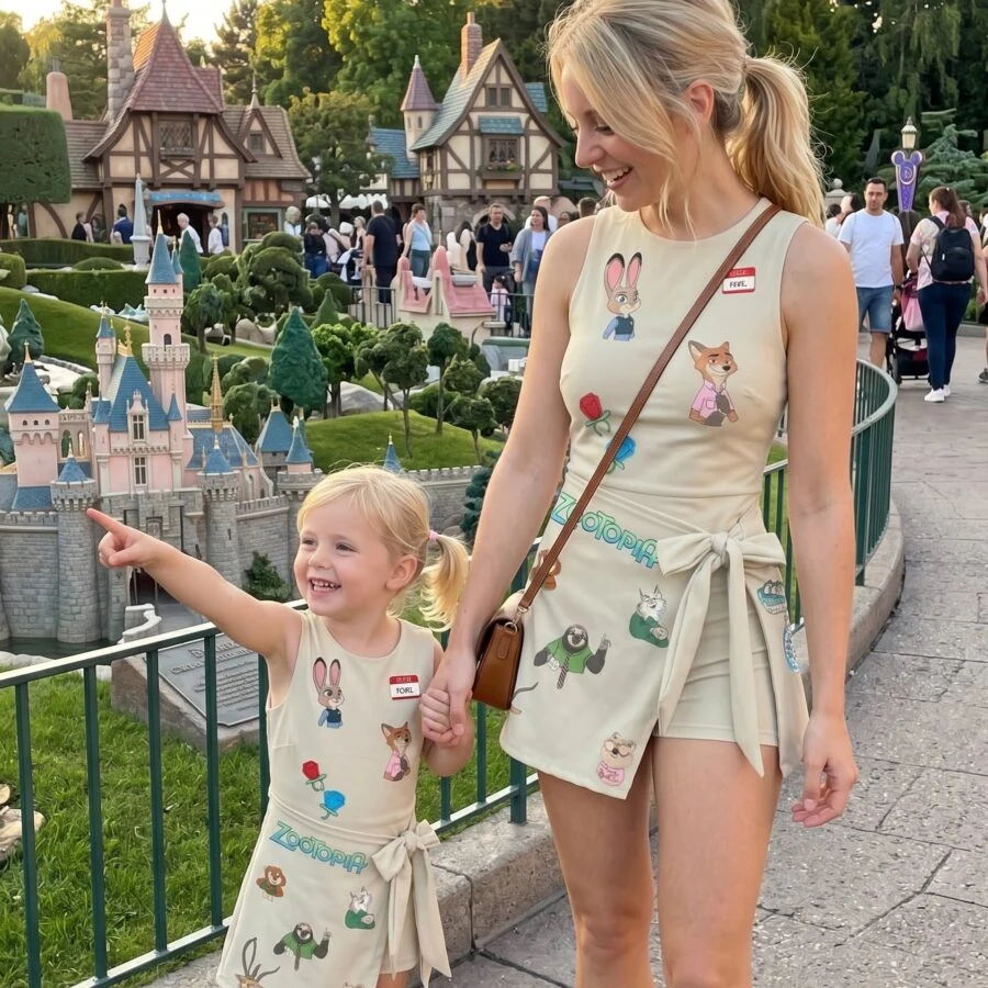 Zootopia Tennis Dress Skirt, Disney Tennis Skort For Women
