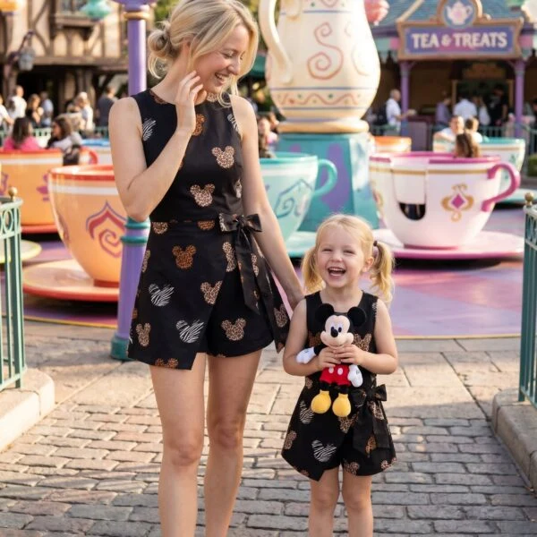 Leopard Mickey Tennis Dress Skirt, Disney Tennis Skort For Women