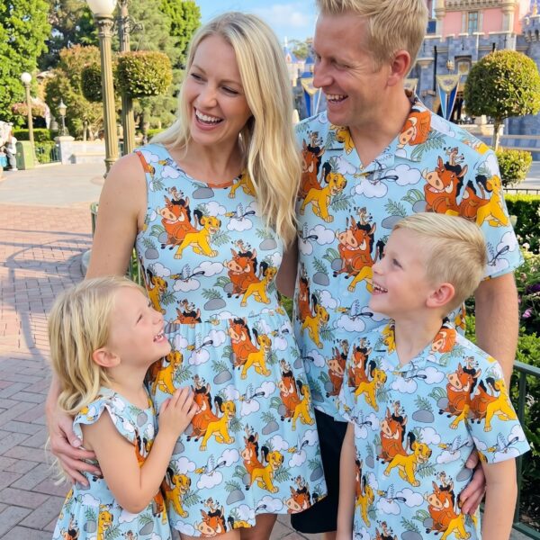 Lion King Disney Matching Family Set, Simba And Friends Outfit, Disneyland Family Trip Clothes