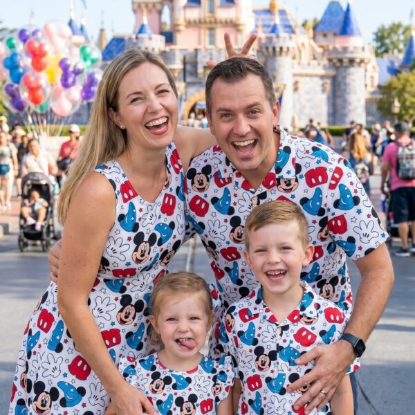 Sorcerer Mickey Matching Family Set, Disney Family Vacation Outfit, Disneyland Trip Clothes