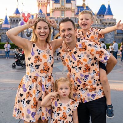 Disney Halloween Matching Family Set, Mickey Halloween Outfit, Disneyland Family Trip Clothes