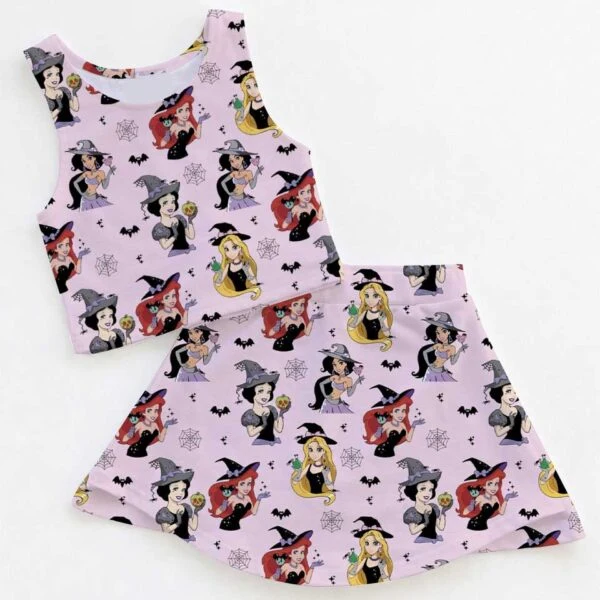 Disney Princess Halloween Matching Mom and Me Dress Set, Family Vacation Theme Park Outfit