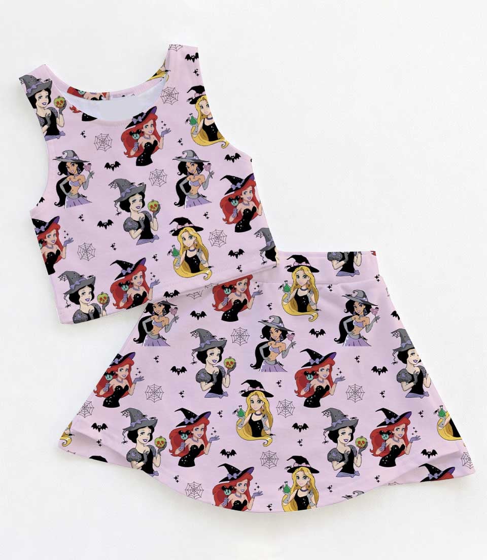 Disney Princess Halloween Matching Mom and Me Dress Set, Family Vacation Theme Park Outfit