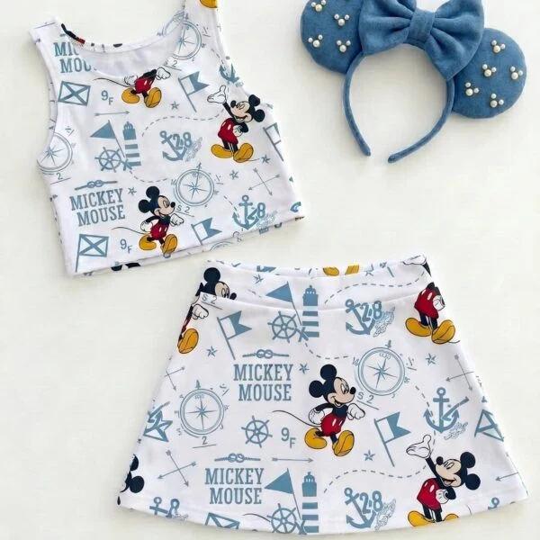 Mickey Mouse Tennis Dress Skirt, Disney Park Vacation Outfit, Magic Kingdom Disney Skort Dress