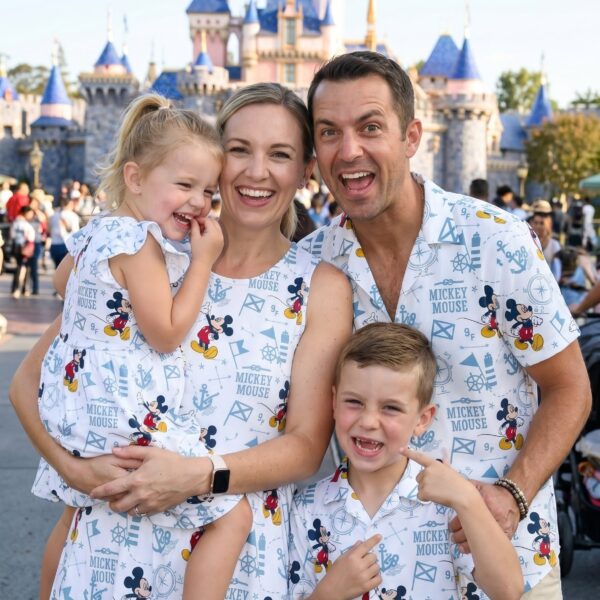 Mickey Mouse Matching Family Set, Disney Family Vacation Outfit, Disneyland Trip Clothes