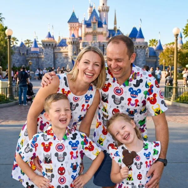 Marvel Avengers Matching Family Set, Superhero Family Vacation Outfit, Disneyland Trip Clothes