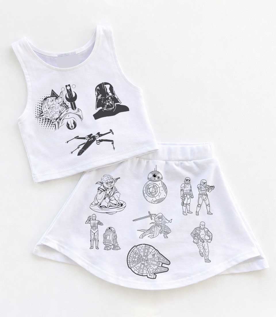 Disney Star Wars Matching Mom and Me Dress Set, Galaxy's Edge Family Vacation Outfit