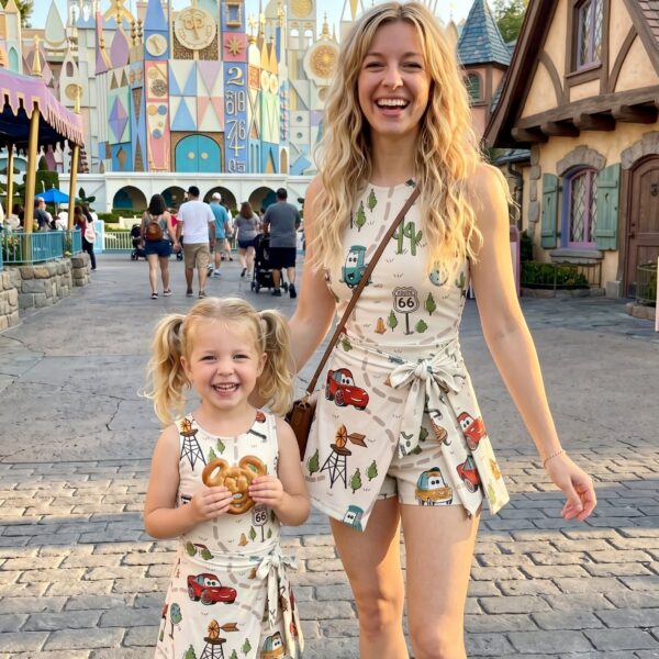 Disney Cars Tennis Dress Skirt, Disney Park Vacation Outfit, Lightning McQueen Disney Skort Dress