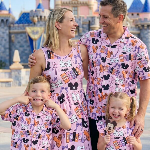 Magical Mickey Matching Family Set, Disney Family Vacation Outfit, Disneyland Trip Clothes