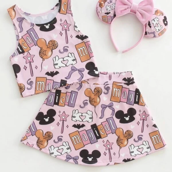 Magical Mickey Matching Dress Set, Mom And Me Outfit, Disney Park Vacation Clothes