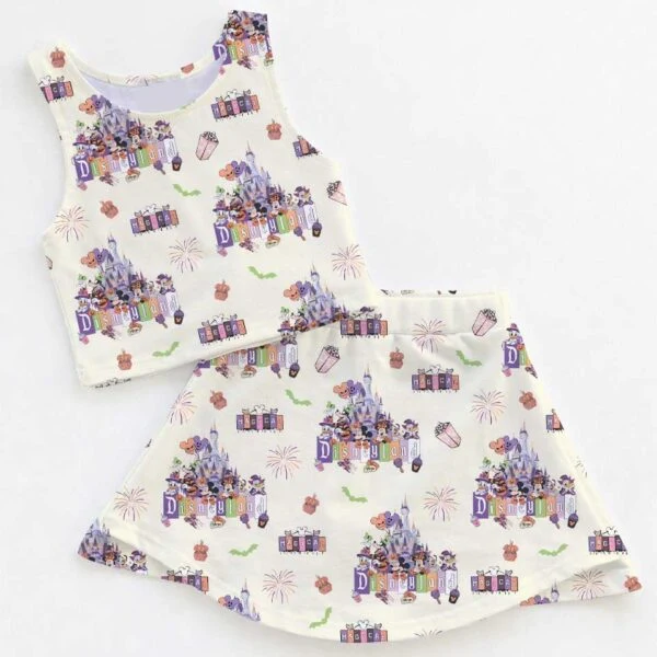 Disney Parks Halloween Matching Mom and Me Dress Set, Family Vacation Theme Park Outfit