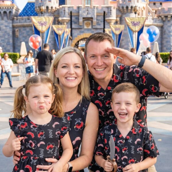 Pirate Mickey Matching Family Set, Disney Family Vacation Outfit, Disneyland Trip Clothes