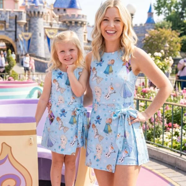Frozen Tennis Dress Skirt, Disney Park Vacation Outfit, Elsa Anna Disney Skort Dress